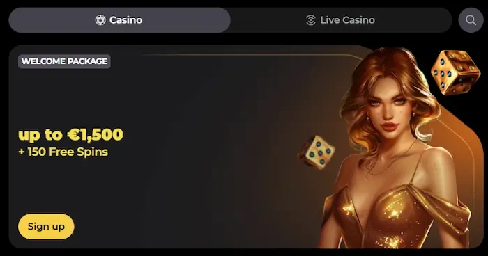Vipzino Casino Home bonus